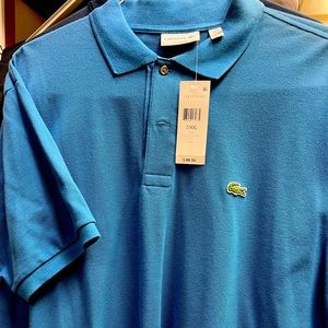 Lacoste Polo, XXL/7, 100% cotton, New w/tag